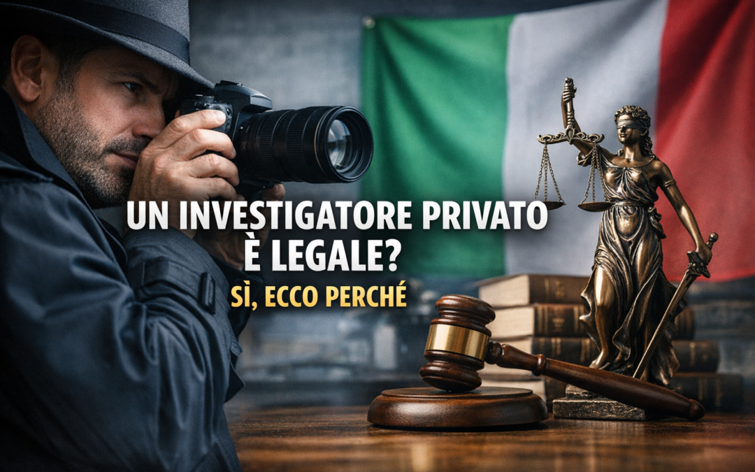 Investigatore privato è legale? Sì. Ecco come funziona davvero (e cosa non può fare)